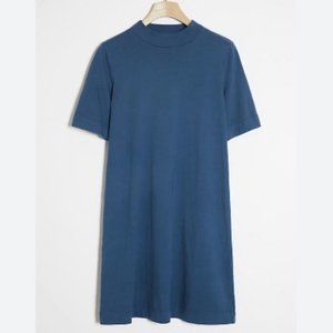 T.la Heidi Mock Neck Tee Dress